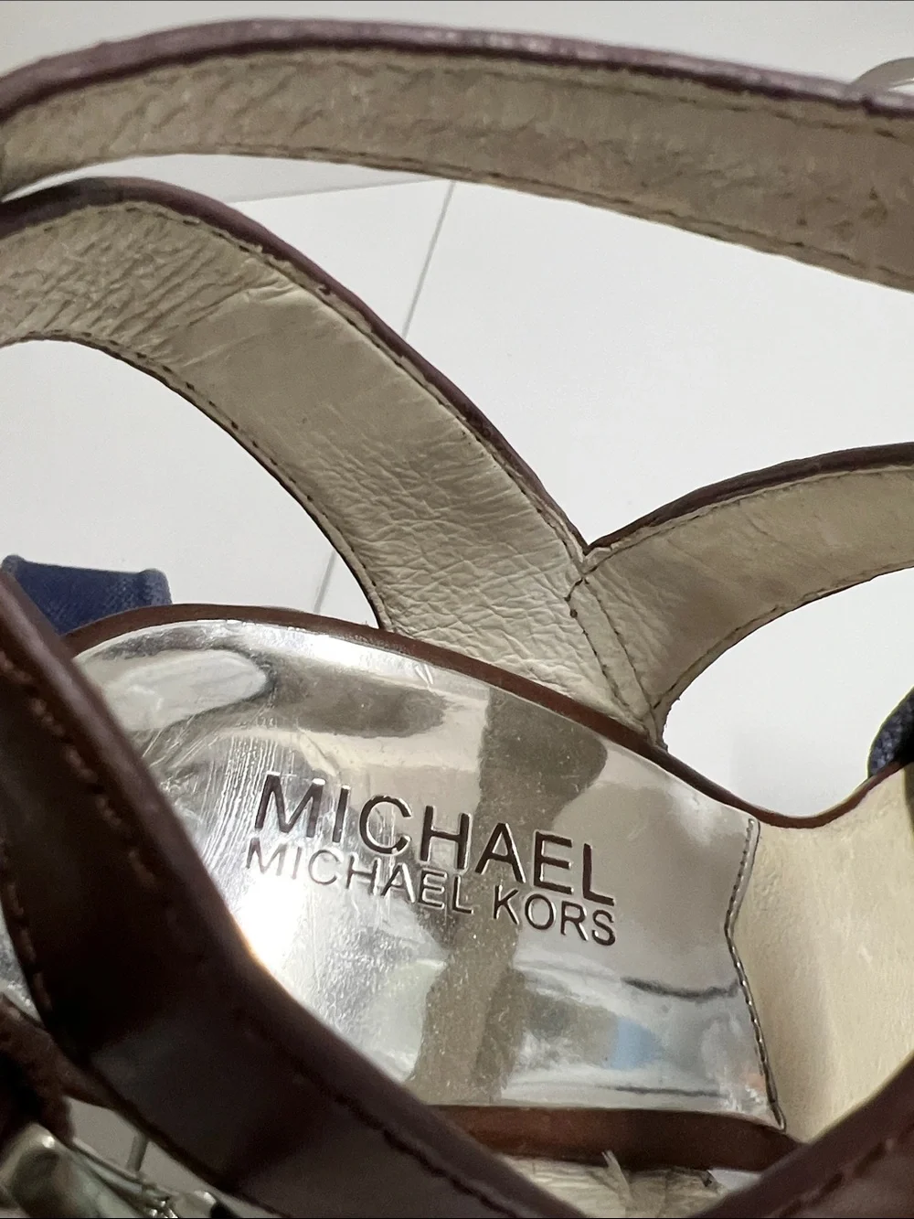 Michael Kors women’s Platforms Chunky Heels 5” new no box - Picture 6 of 8